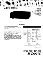 Sony TA-N55-ES-TA-N330-ES - Service Manual